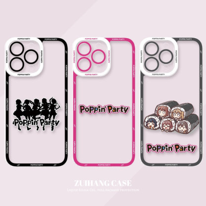 POPPINPARTY天使眼透明防摔軟殼