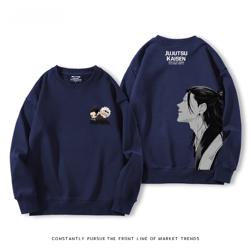 【預售2.25號發貨】鏈鋸人聯名衛衣2024秋冬新款親子情侶裝薄絨款連帽衛衣