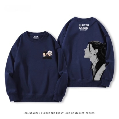 【預售2.25號發貨】鏈鋸人聯名衛衣2024秋冬新款親子情侶裝薄絨款連帽衛衣