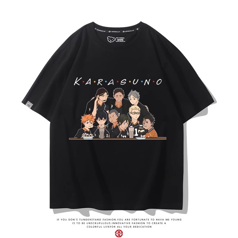 排球少年 2024親子情侶男女同款 純棉T恤