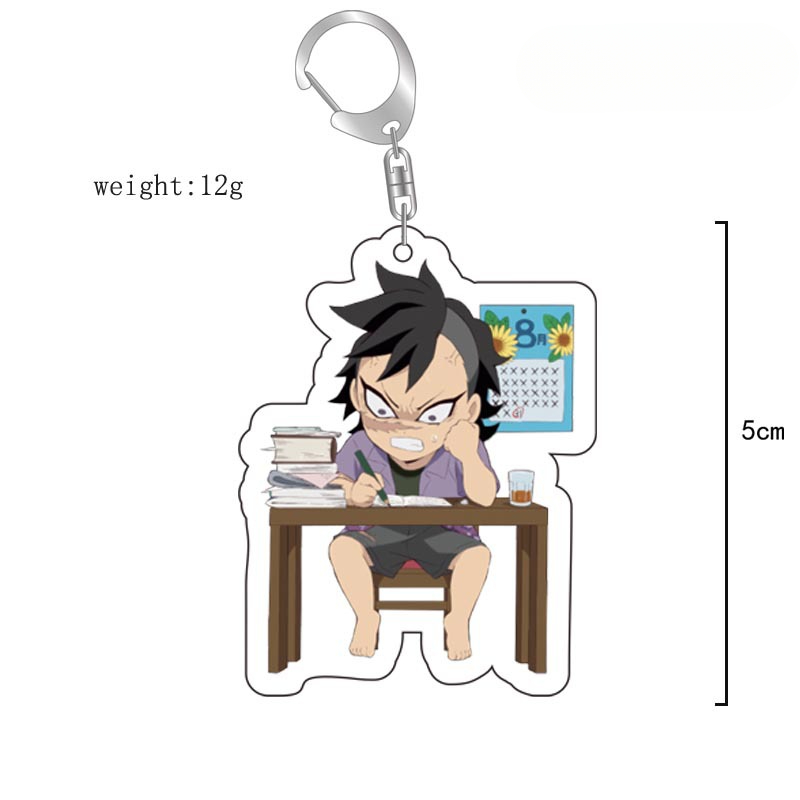 鬼滅之刃鑰匙扣亞克力動漫甘露寺蜜璃時透無一郎蟲柱卡通周邊掛飾【單買三件起送】