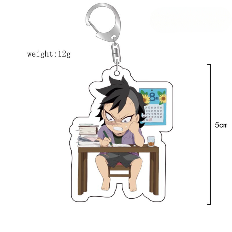 鬼滅之刃鑰匙扣亞克力動漫甘露寺蜜璃時透無一郎蟲柱卡通周邊掛飾【單買三件起送】