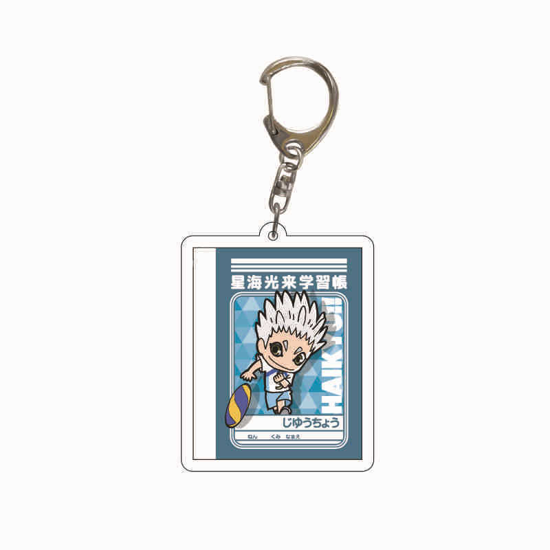 排球少年周邊亞力克鑰匙扣影山飛雄日向翔陽孤爪研磨西谷夕及川徹 掛飾【單買三件起送】