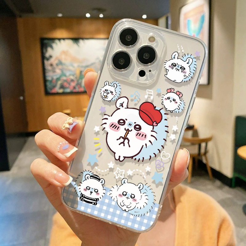 蘋果 系列chiikawa 透明防摔軟殼