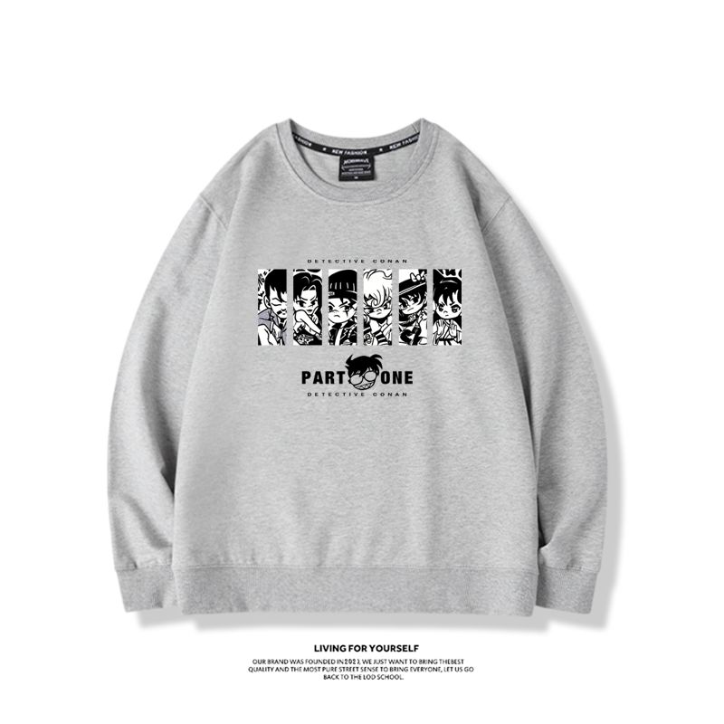 名偵探柯南2024親子情侶裝 圓領長袖