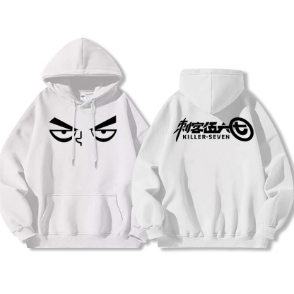 刺客伍六七 2025秋冬新款親子情侶裝薄絨款連帽衛衣