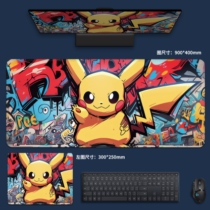 寶可夢系列 主題桌墊 布質滑鼠墊