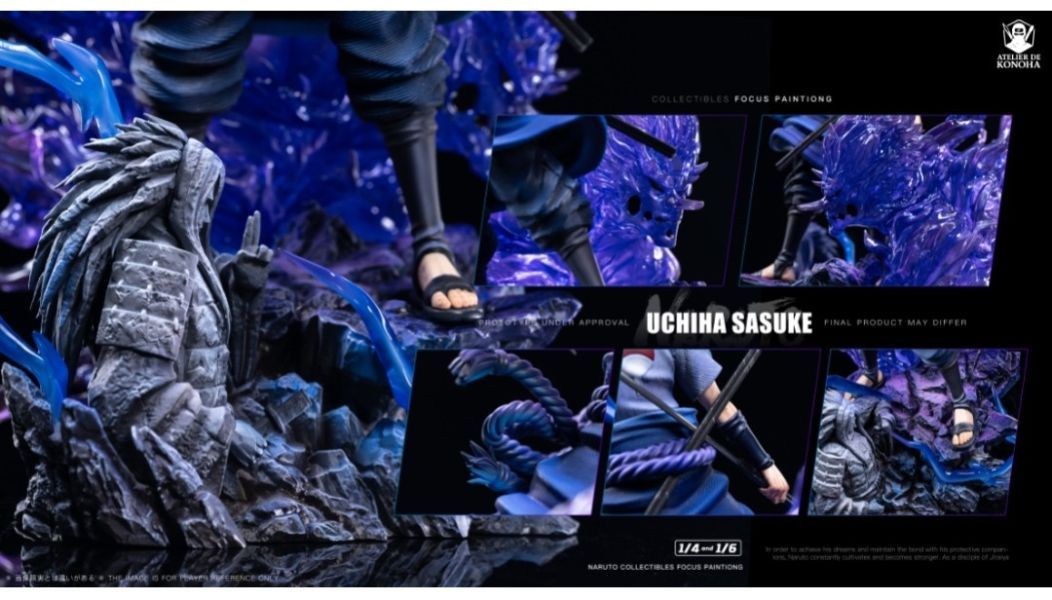 【預購】ATELIER DE KONOHA 輕雕系列 火影忍者 鳴人&佐助