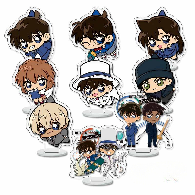 名偵探柯南灰原哀小蘭安室透基德亞力克鑰匙扣小立牌周邊掛飾【單買三件起送】