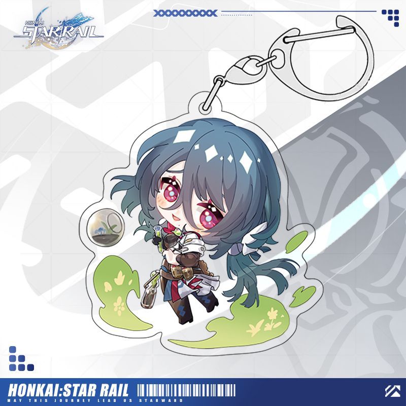 崩壞星穹鐵道愛莉希雅彥卿希露瓦景元白露姬子亞克力鑰匙扣掛飾【單買三件起送】