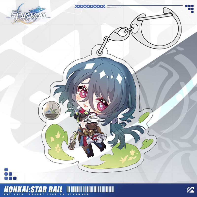 崩壞星穹鐵道愛莉希雅彥卿希露瓦景元白露姬子亞克力鑰匙扣掛飾【單買三件起送】