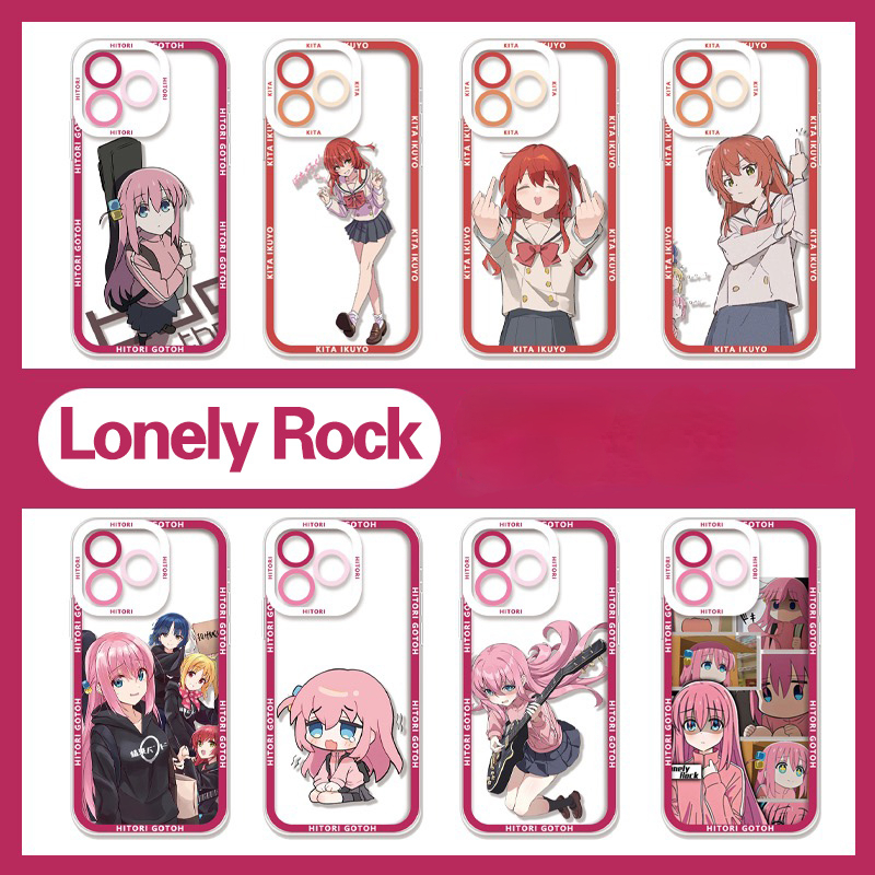 蘋果 系列孤獨搖滾天使眼透明防摔軟殼