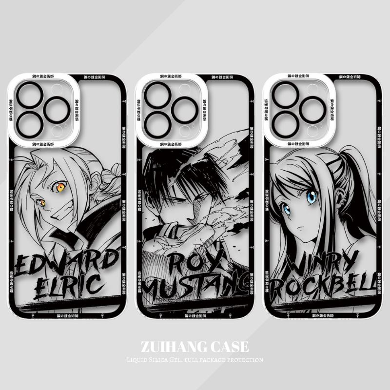 鋼之鍊金術師天使眼透明防摔軟殼