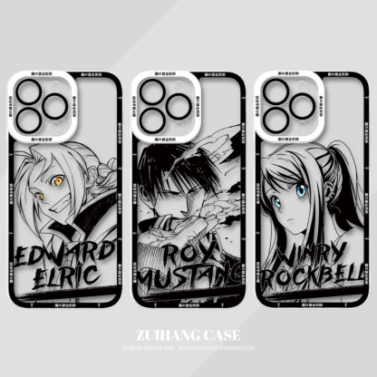 鋼之鍊金術師天使眼透明防摔軟殼