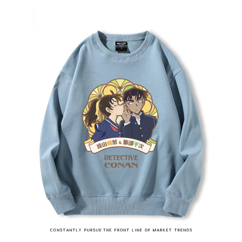 名偵探柯南 聯名2024親子情侶裝 圓領長袖