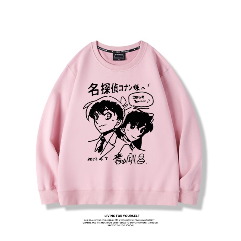 名偵探柯南2024親子情侶裝 圓領長袖