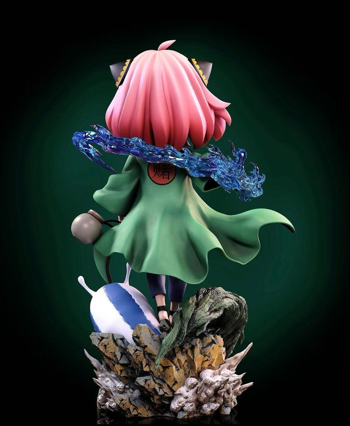 ZH 整活 忍者綱手安妮亞 雙頭雕