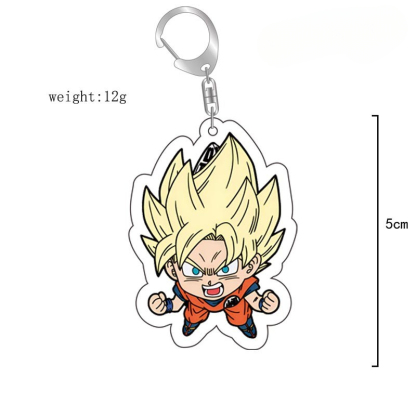 七龍珠孫悟空悟飯超級賽亞人魔笛貝吉塔18號比魯斯亞克力鑰匙扣 掛飾【單買三件起送】