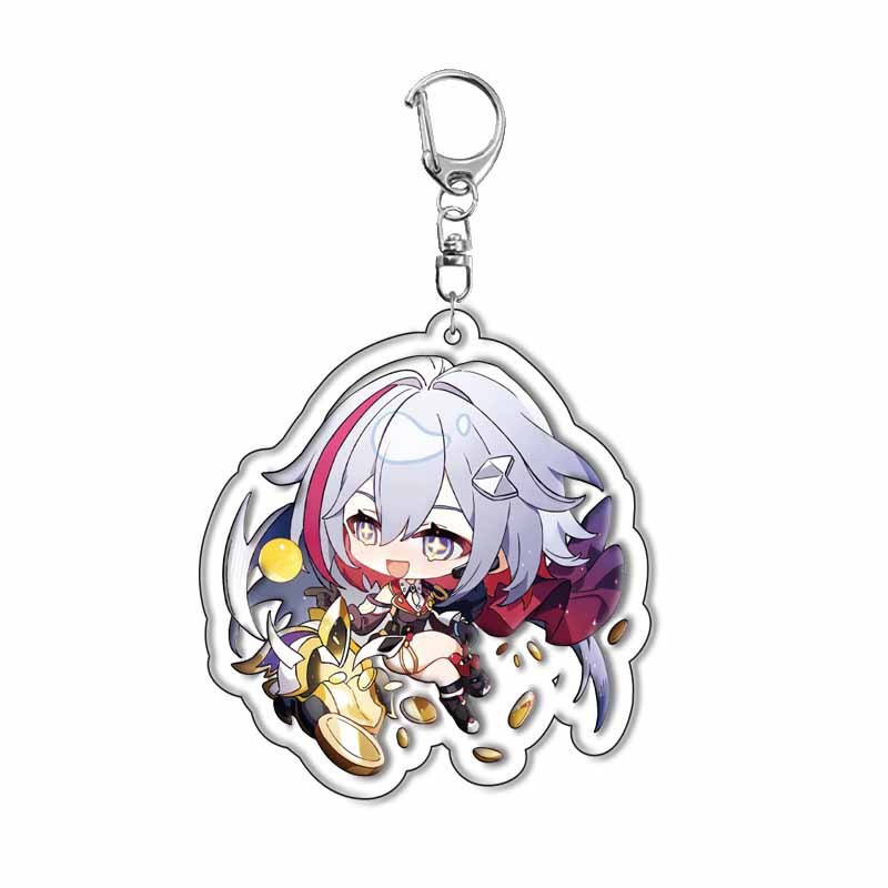 崩壞星穹鐵道愛莉希雅亞克力鑰匙扣掛飾遊戲周邊銀狼景元 白露【單買三件起送】
