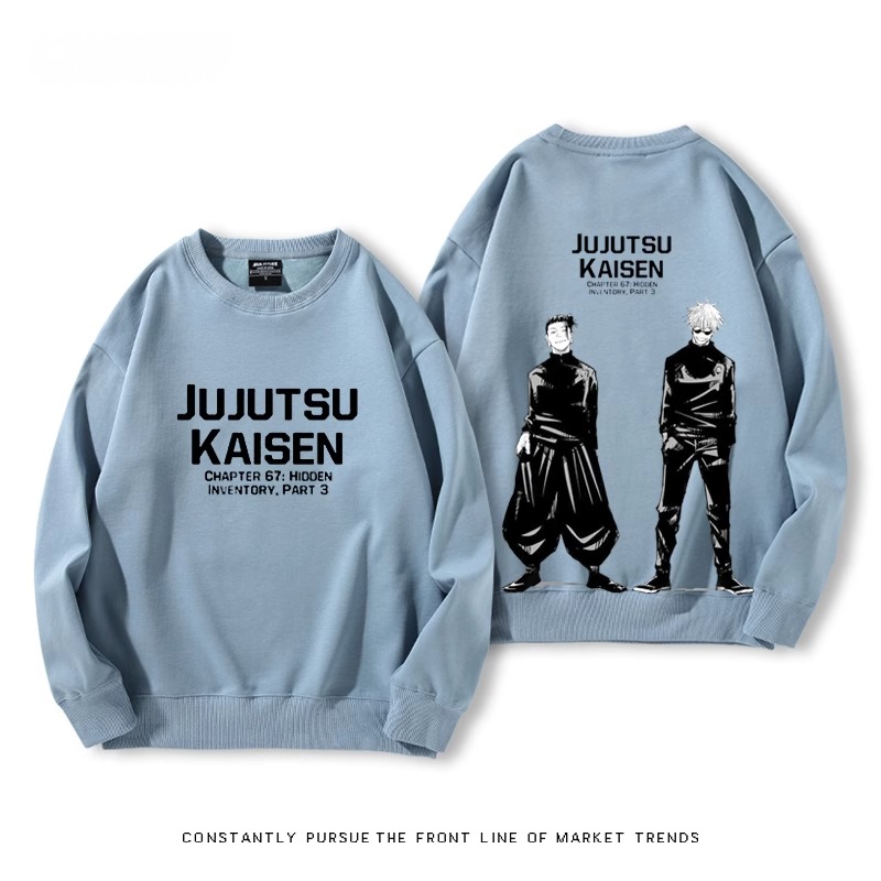 【預售2.25號發貨】鏈鋸人聯名衛衣2024秋冬新款親子情侶裝薄絨款連帽衛衣