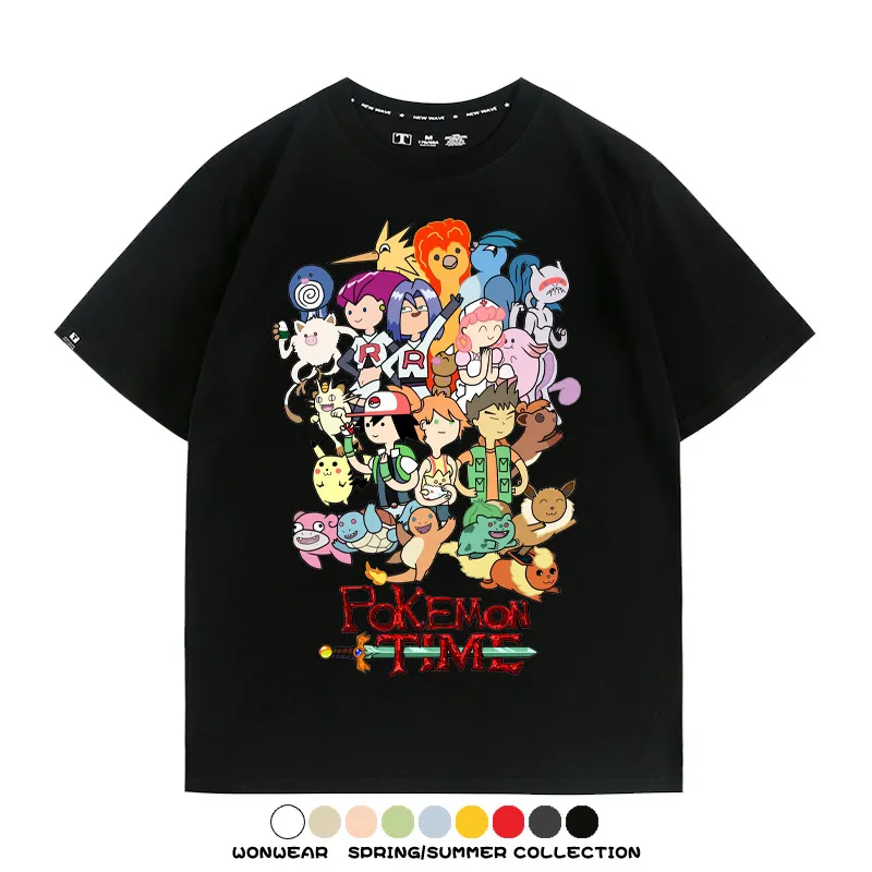 【特價商品！！】精靈寶可夢 2025親子情侶男女同款 短T【折扣買兩件第三件全減免！買二送一 ！買五送二！兩件起送】