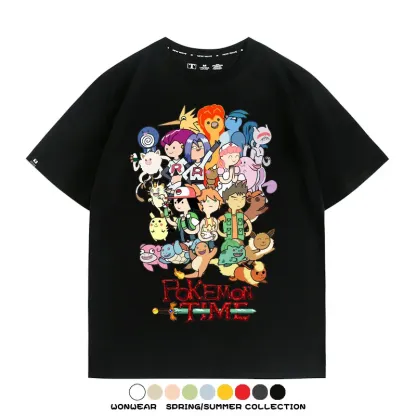 【特價商品！！】精靈寶可夢 2025親子情侶男女同款 短T【折扣買兩件第三件全減免！買二送一 ！買五送二！兩件起送】
