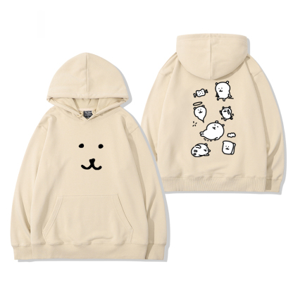 自嘲熊 聯名衛衣2025秋冬新款 親子情侶裝連帽衛衣