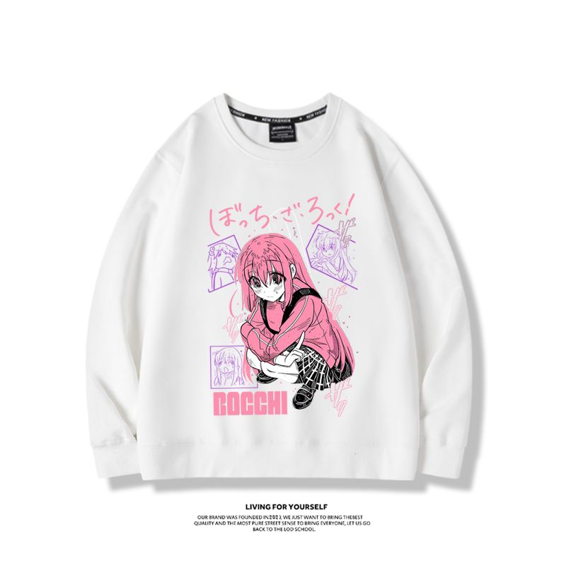 孤獨搖滾2023親子情侶裝 圓領長袖