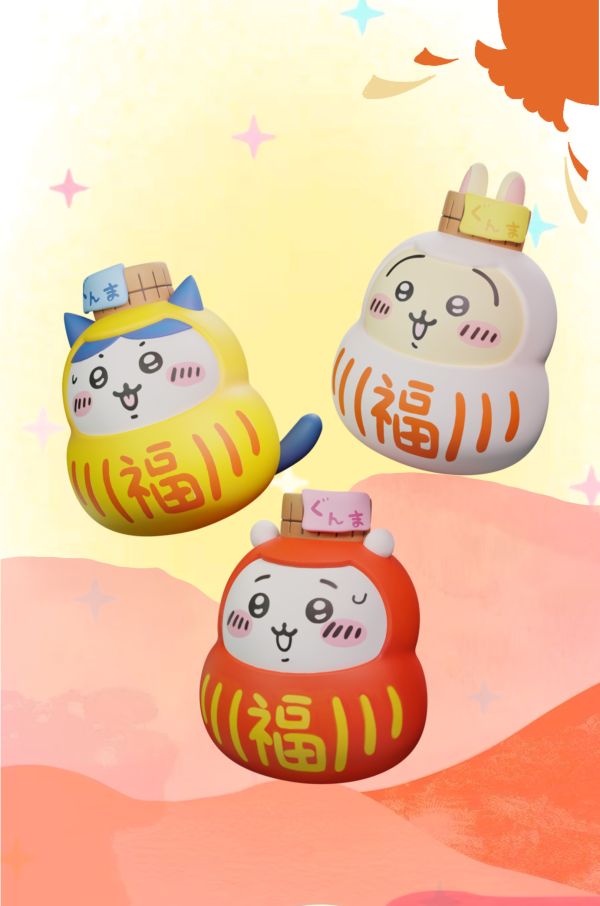 【預購】潮社 chiikawa溫泉達摩