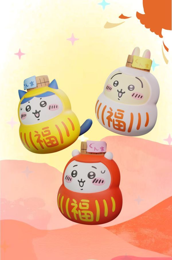 【預購】潮社 chiikawa溫泉達摩