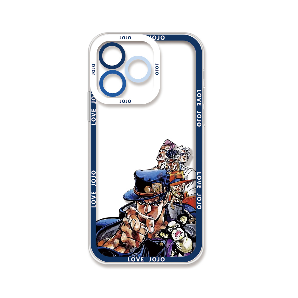 蘋果 系列JOJO的奇妙冒險 天使眼透明防摔軟殼