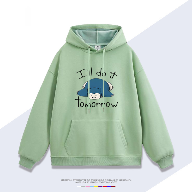 寶可夢新款 2025秋冬新款 親子情侶男女連帽衛衣