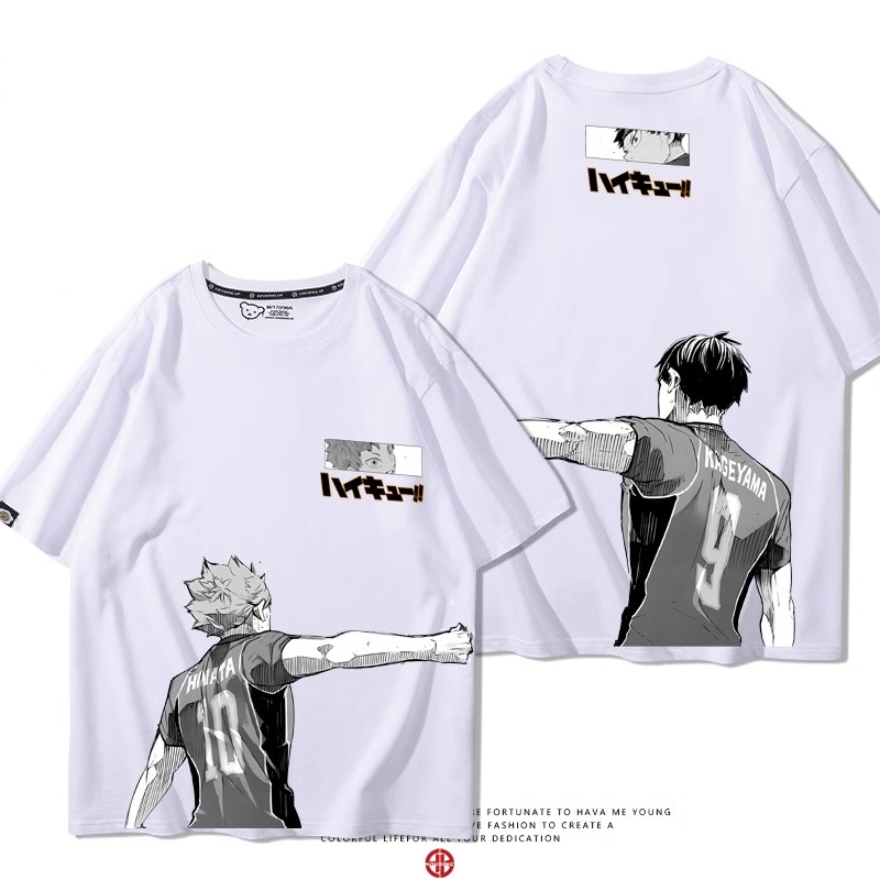 排球少年 2024親子情侶男女同款 純棉T恤