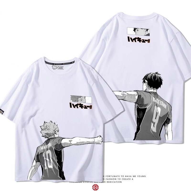 排球少年 2024親子情侶男女同款 純棉T恤