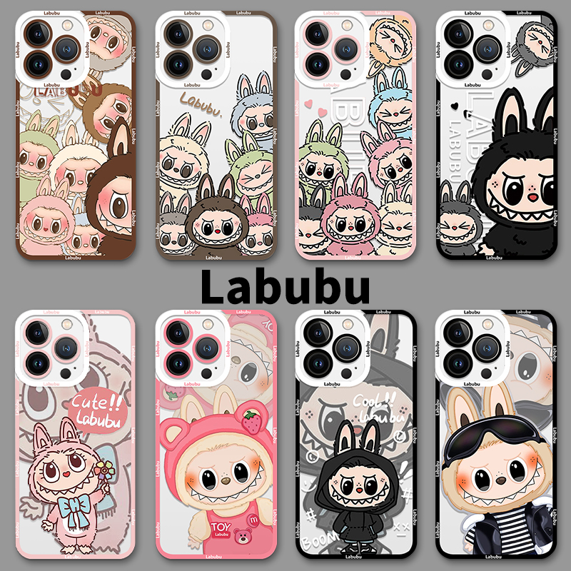 labubu 天使眼透明防摔軟殼