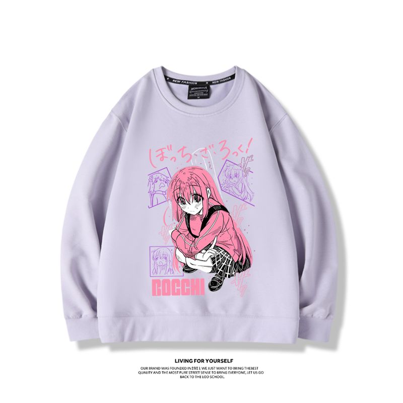 孤獨搖滾2023親子情侶裝 圓領長袖