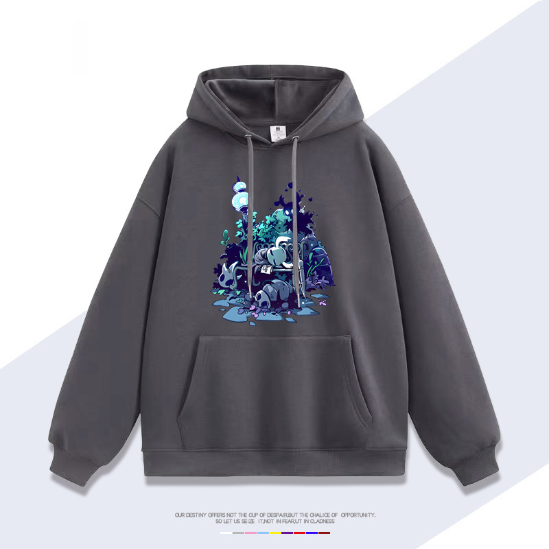 空洞騎士 2025秋冬新款 親子情侶男女連帽衛衣