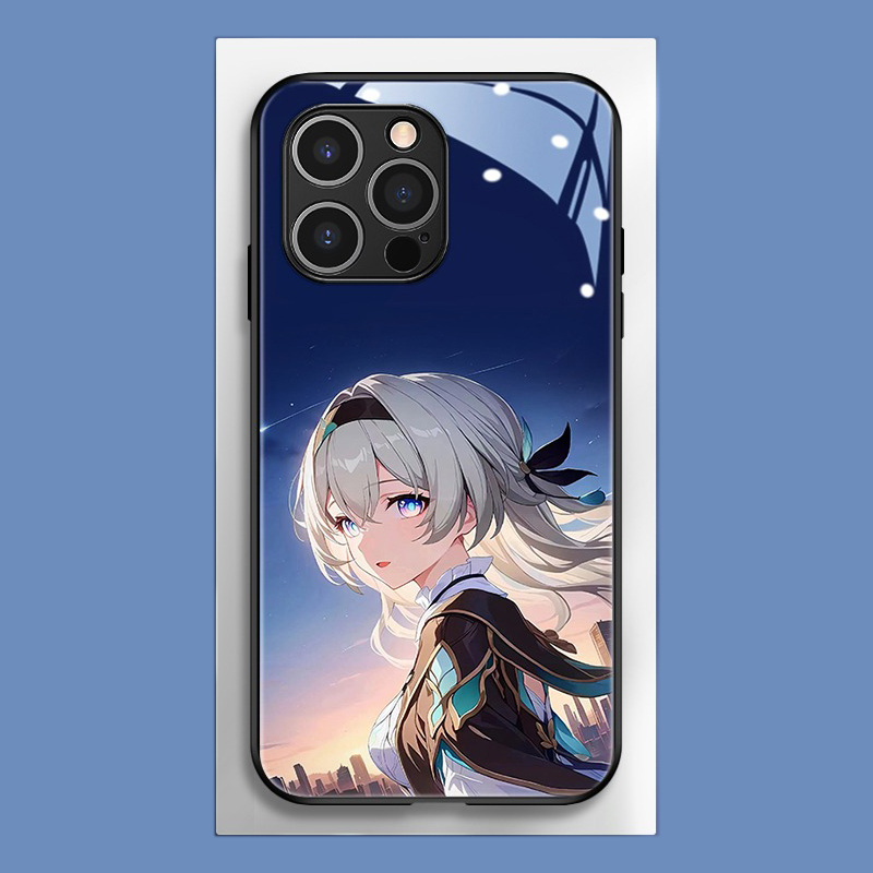 流螢崩壞星穹鐵道新款高清全包防摔玻璃殼