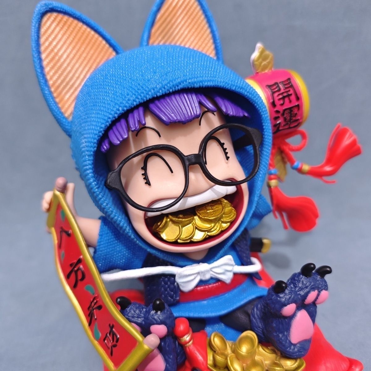 IQ博士招財貓 阿拉蕾系列 招財開運