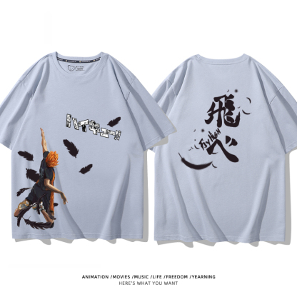 排球少年 2024親子情侶男女同款 純棉T恤