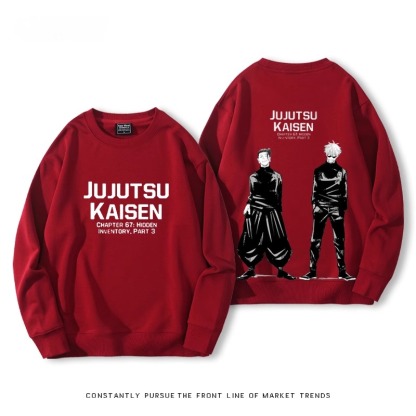 【預售2.25號發貨】鏈鋸人聯名衛衣2024秋冬新款親子情侶裝薄絨款連帽衛衣