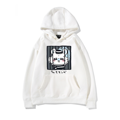 chiikawa 2024秋冬新款親子情侶裝薄絨款連帽衛衣