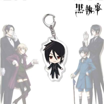 黑執事塞巴斯蒂安夏爾亞克力鑰匙扣掛飾【單買三件起送】