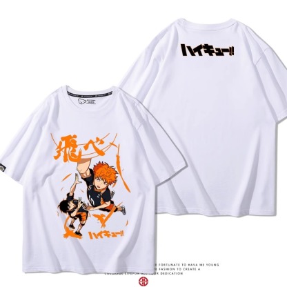 排球少年 2024親子情侶男女同款 純棉T恤