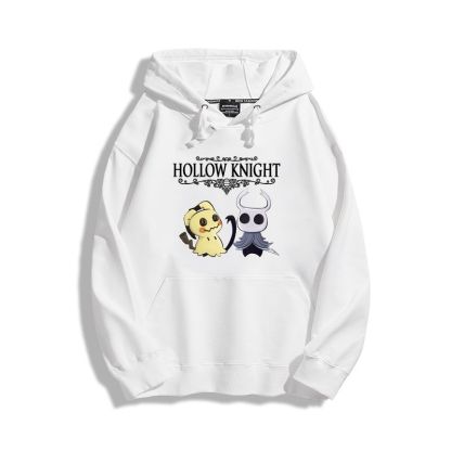 空洞騎士聯名衛衣2023秋冬新款親子情侶裝薄絨款連帽衛衣-星夢cosplay