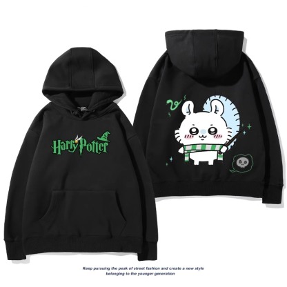 chiikawa 2025秋冬新款親子情侶裝連帽衛衣