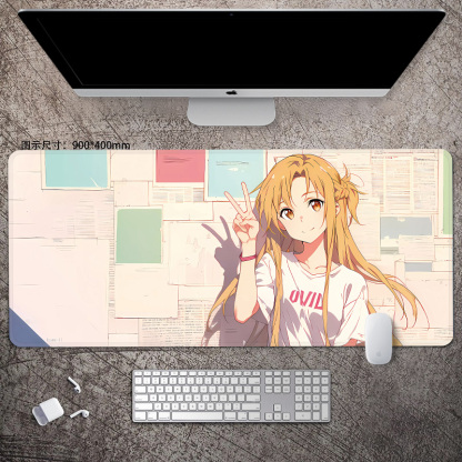 刀劍神域 主題桌墊 布質滑鼠墊