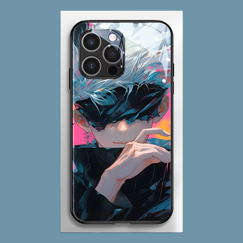 五條悟新款高清全包防摔玻璃殼