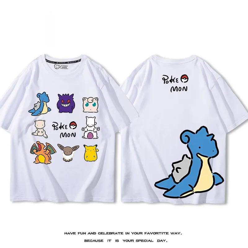 【特價商品！！】精靈寶可夢 2025親子情侶男女同款 短T【折扣買兩件第三件全減免！買二送一 ！買五送二！兩件起送】