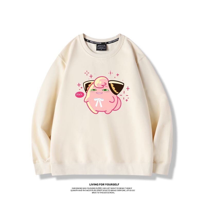 寶可夢聯名間諜家家酒2023親子情侶裝 圓領長袖